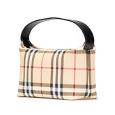 Mini House Check Coated Canvas Handbag